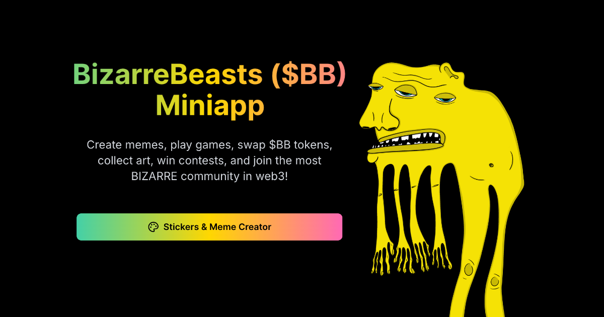 BizarreBeasts - Farcaster Mini Apps
